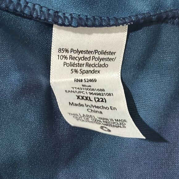 Womens Tie-Dye Jogger Pants XXL 85% Polyester 10% Recycled Polyester 5% Spandex - Picture 5 of 8